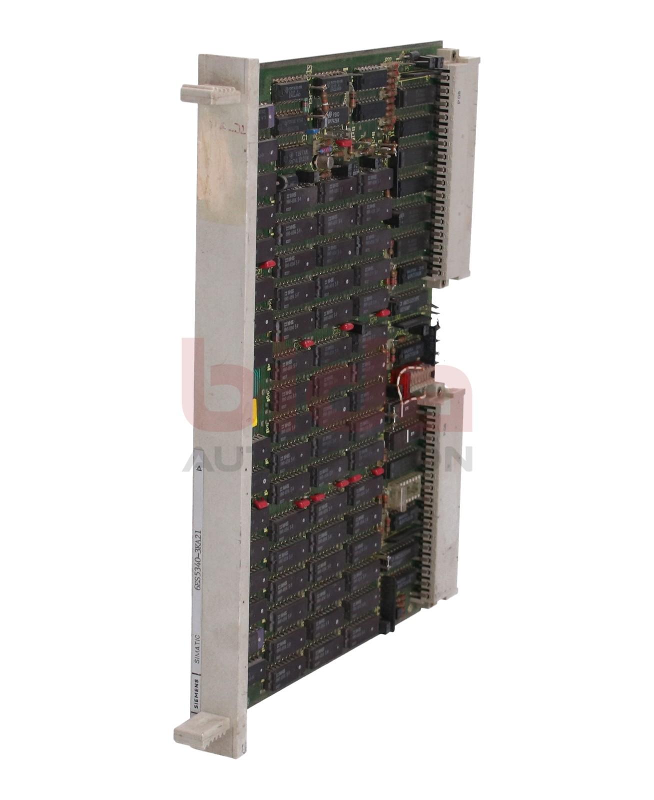 6ES5340-3KA21 6ES5 340-3KA21 SIEMENS SIMATIC S5 SPEICHERBAUGRUPPE