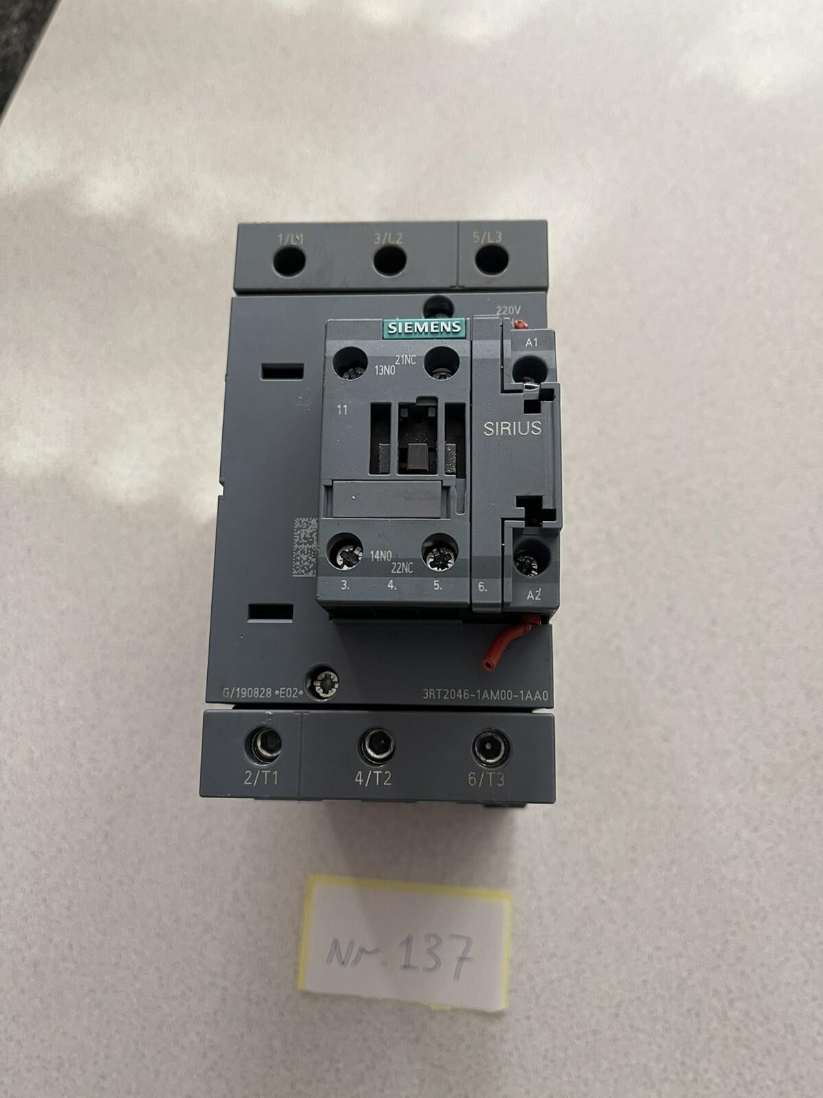 CONTACTOR.AC3:45KW.1NO+1NC.220VAC 50HZ