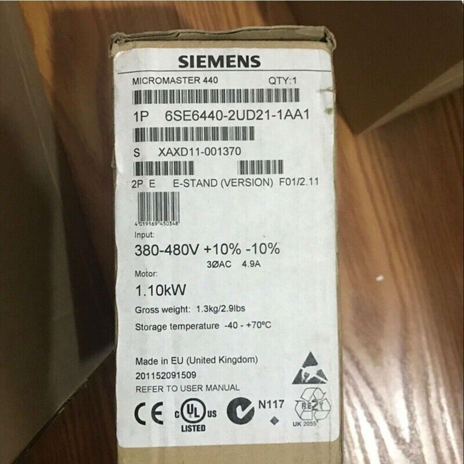 6SE6440-2UD21-1AA1 MICROMASTER440 without filter 6SE6 440-2UD21-1AA1