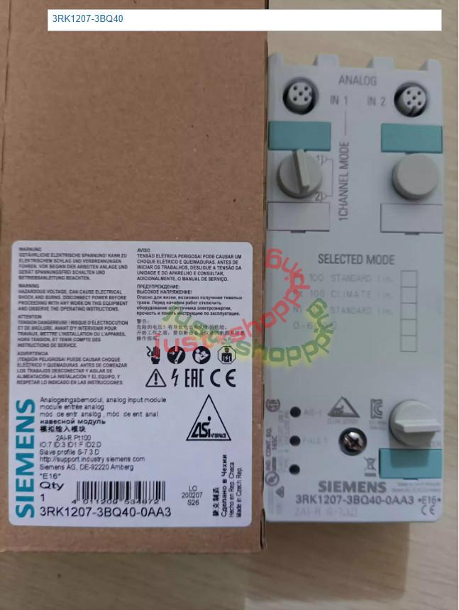 AS-I ANALOG INPUT MOD, PT100 LINEAR, STD