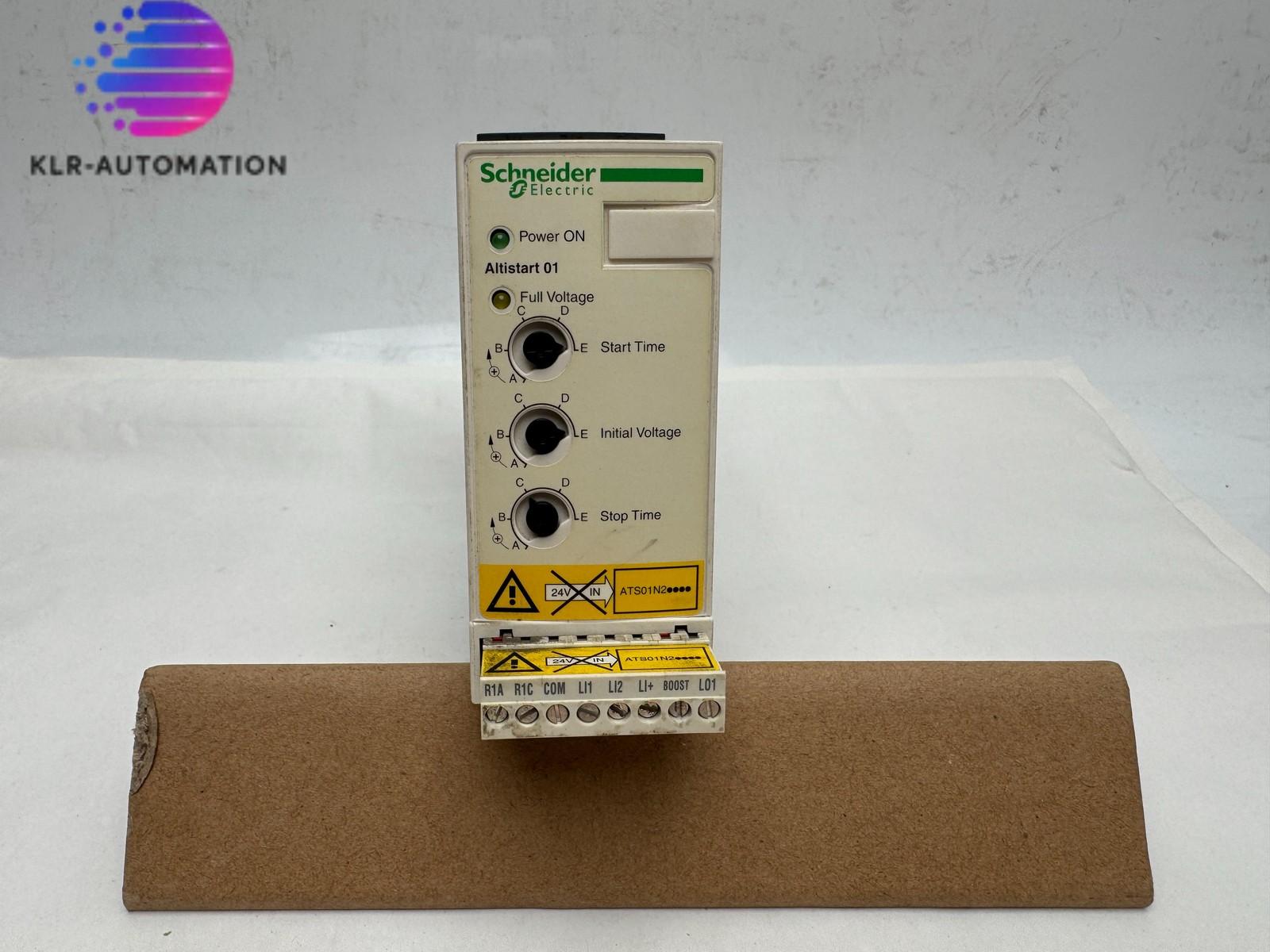 soft starter for asynchronous motor, Altistart 01, ATS01, 6A, 380 to 415V, 1.5 to 3kW