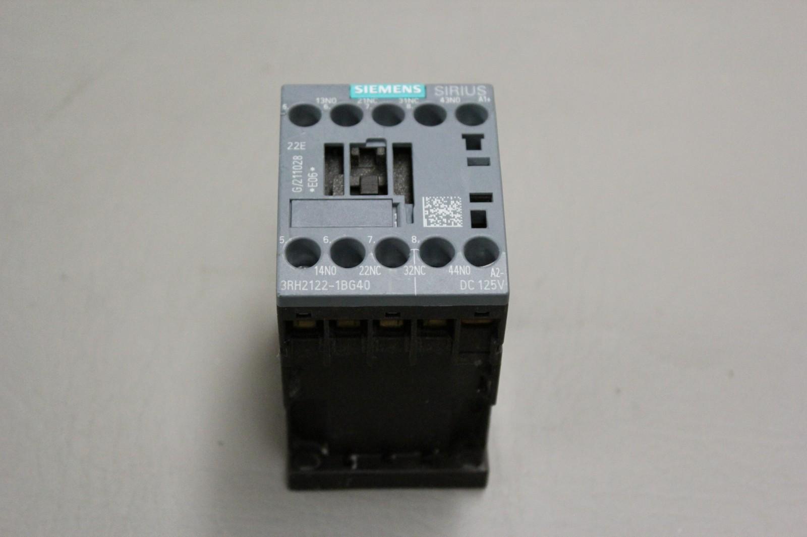 CONTACTOR RELAY 2NO+2NC DC 125V SCREW