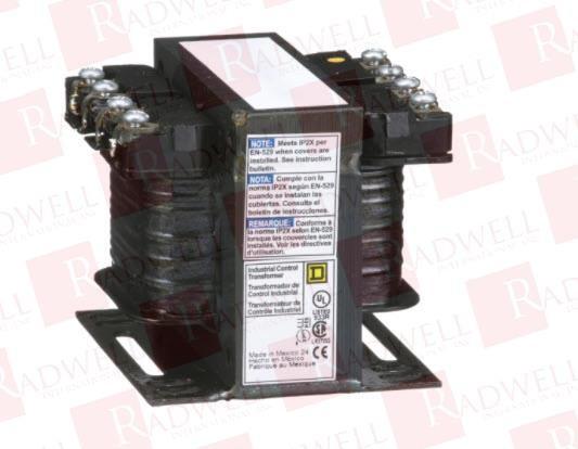 Transformer, Type T, industrial control, 75VA, 1 phase, 240x480V primary, 120/240V secondary, 55C rise