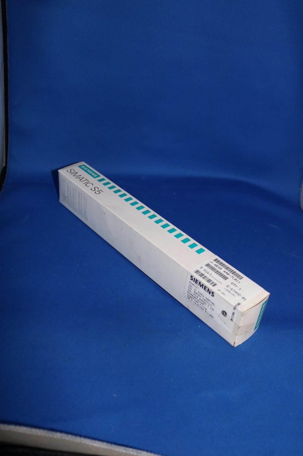 NEUF 6ES5490-7LB11 SIMATIC S5 CONNECTEUR CONNECTEUR 6ES5 490-7LB11