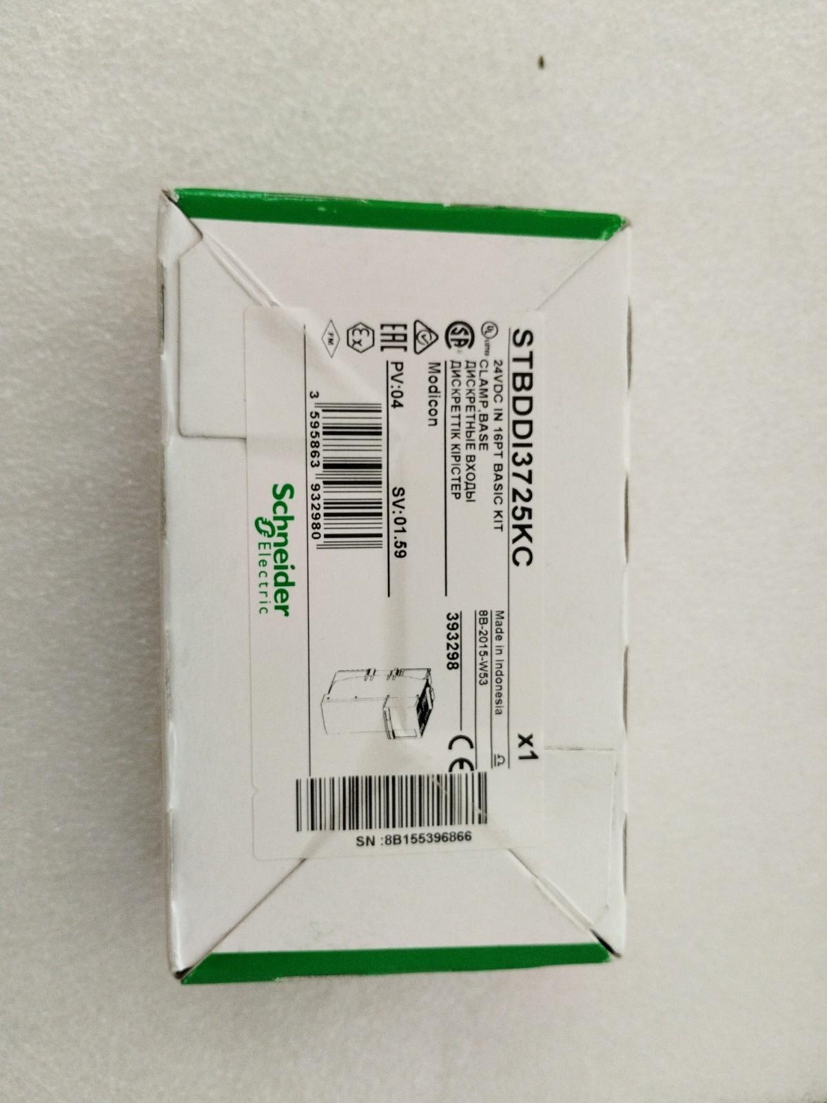 basic digital input kit, Modicon STB, 24V DC, 16I, spring clamp connector