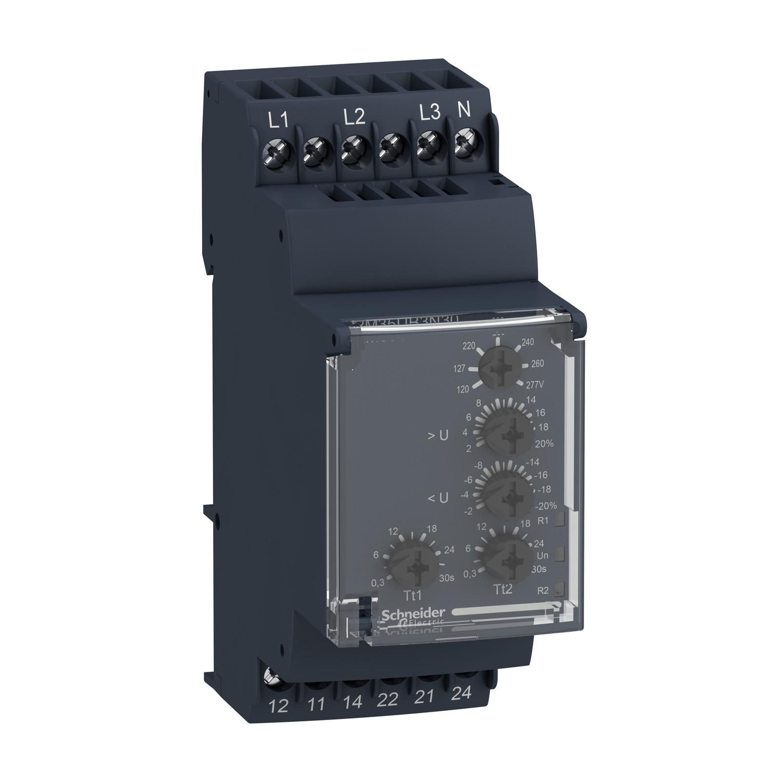 voltage control relay, Harmony Control Relays, 5A, 2CO, 120…277V AC