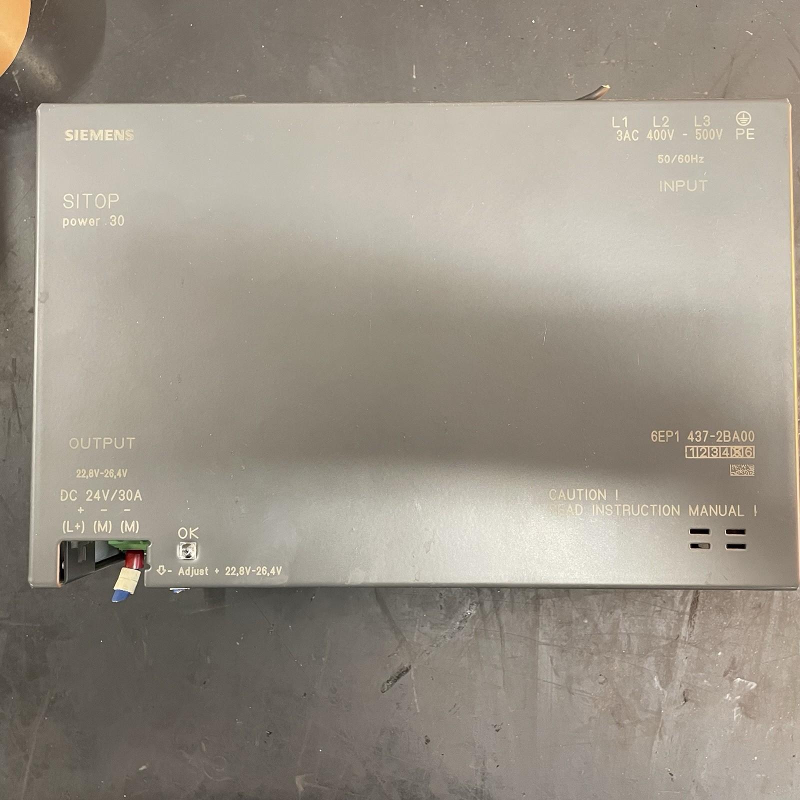 SITOP power 30 6EP1437-2BA00 6EP1 437-2BA00 utilisé-