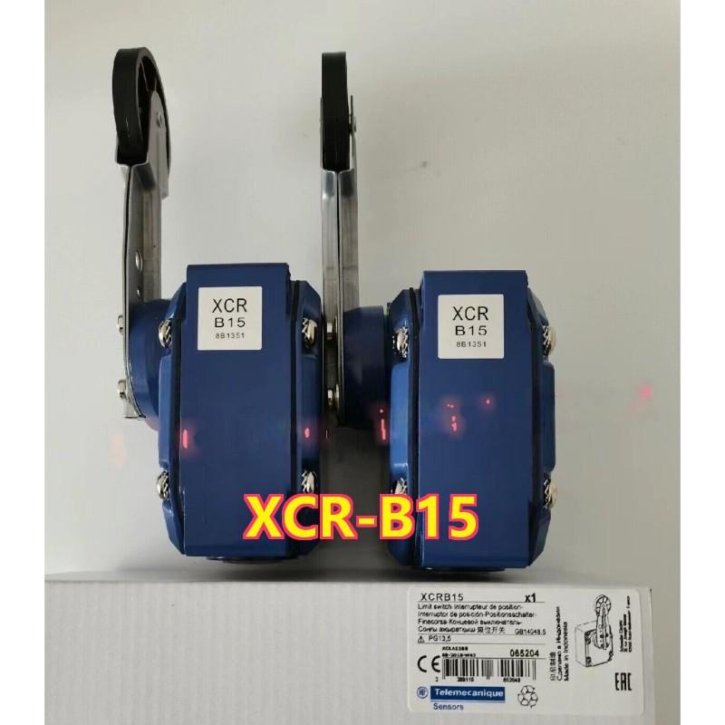 Limit switch, Limit switches XC Standard, XCR, thermoplastic spring return roller lever large, 2X(1NC+NO)
