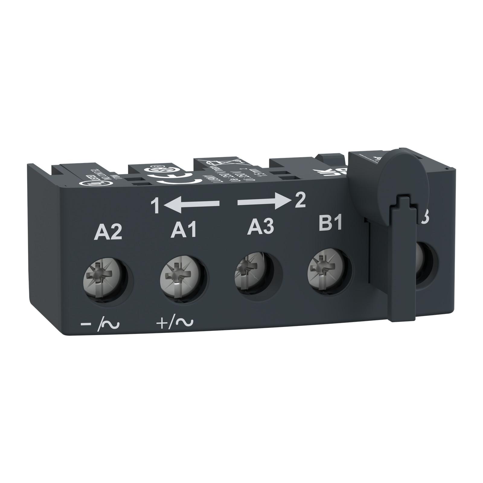 Control terminal block, reversing motor starter, TeSys Ultra