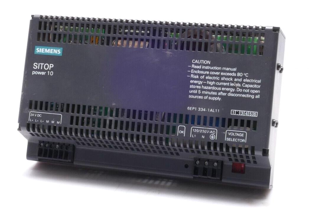 SITOP power 10 power supply 6EP1 334-1AL11 E:02 6EP1334-1AL11