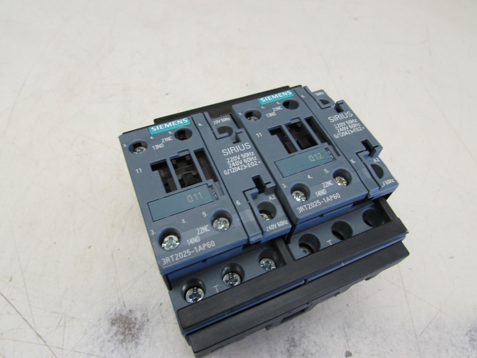 CONTACTOR REV S0 12A 240VAC SCRW
