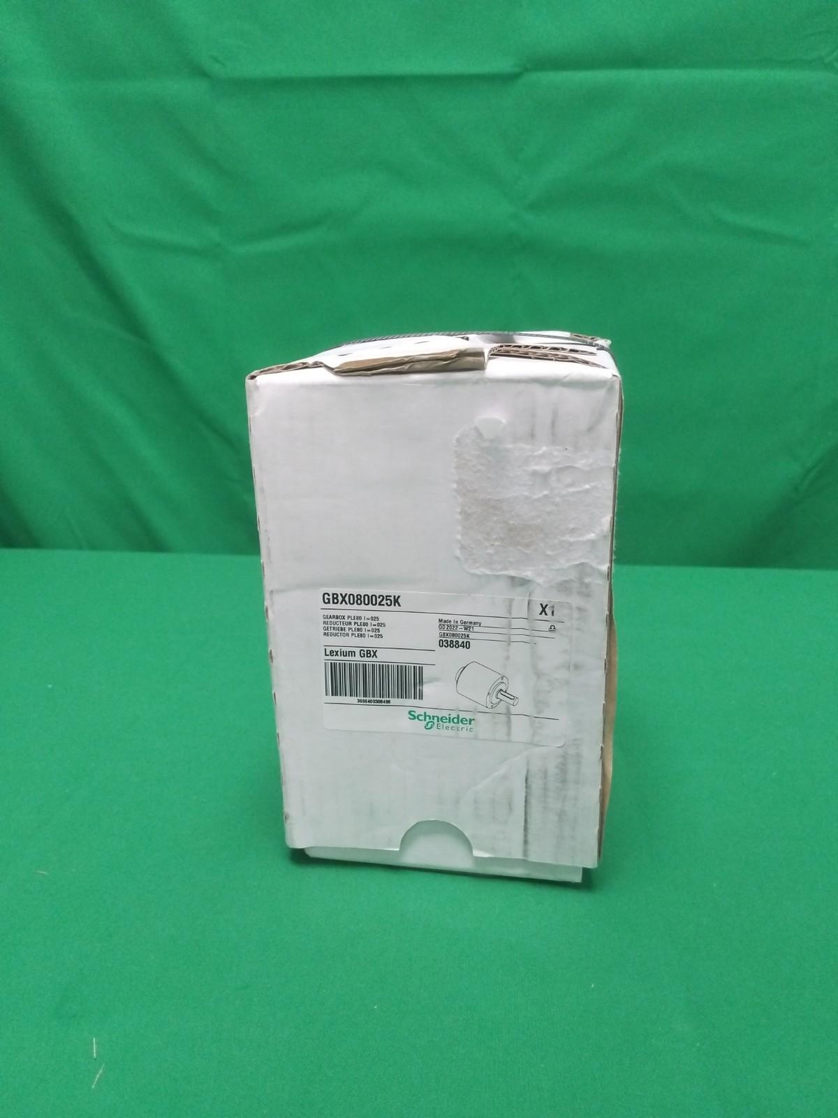 gearbox straight teeth GBX, Lexium, 80mm, reduction 25:1 , 9arc.min, 110N.m