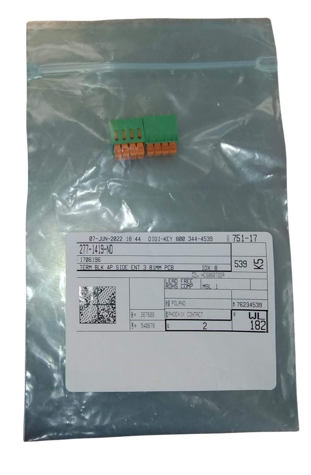 IDC 0,3/ 4-3,81 - PCB terminal block