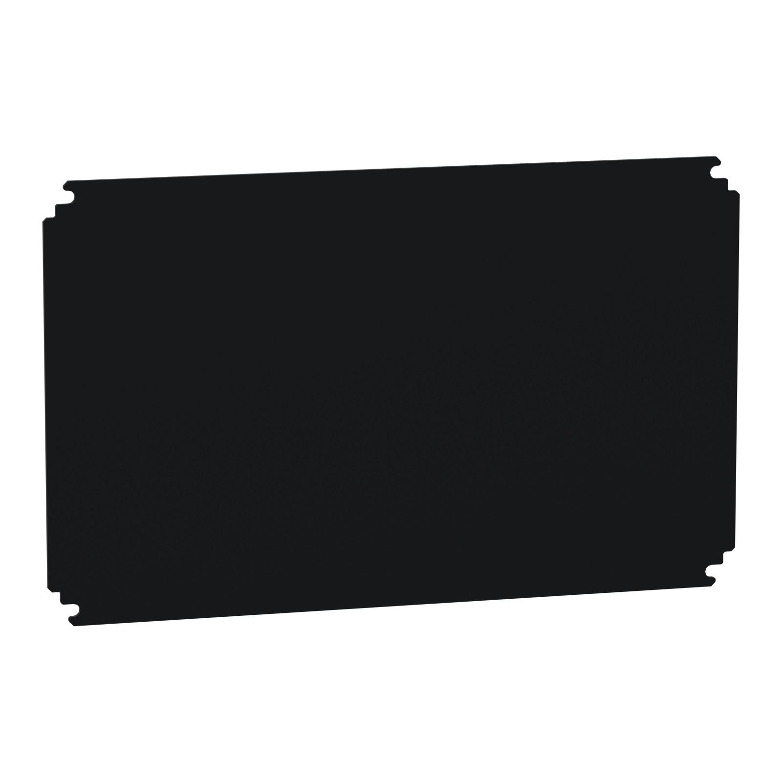 Insulating mounting plate for enclosure H600xW400mm made of bakelite