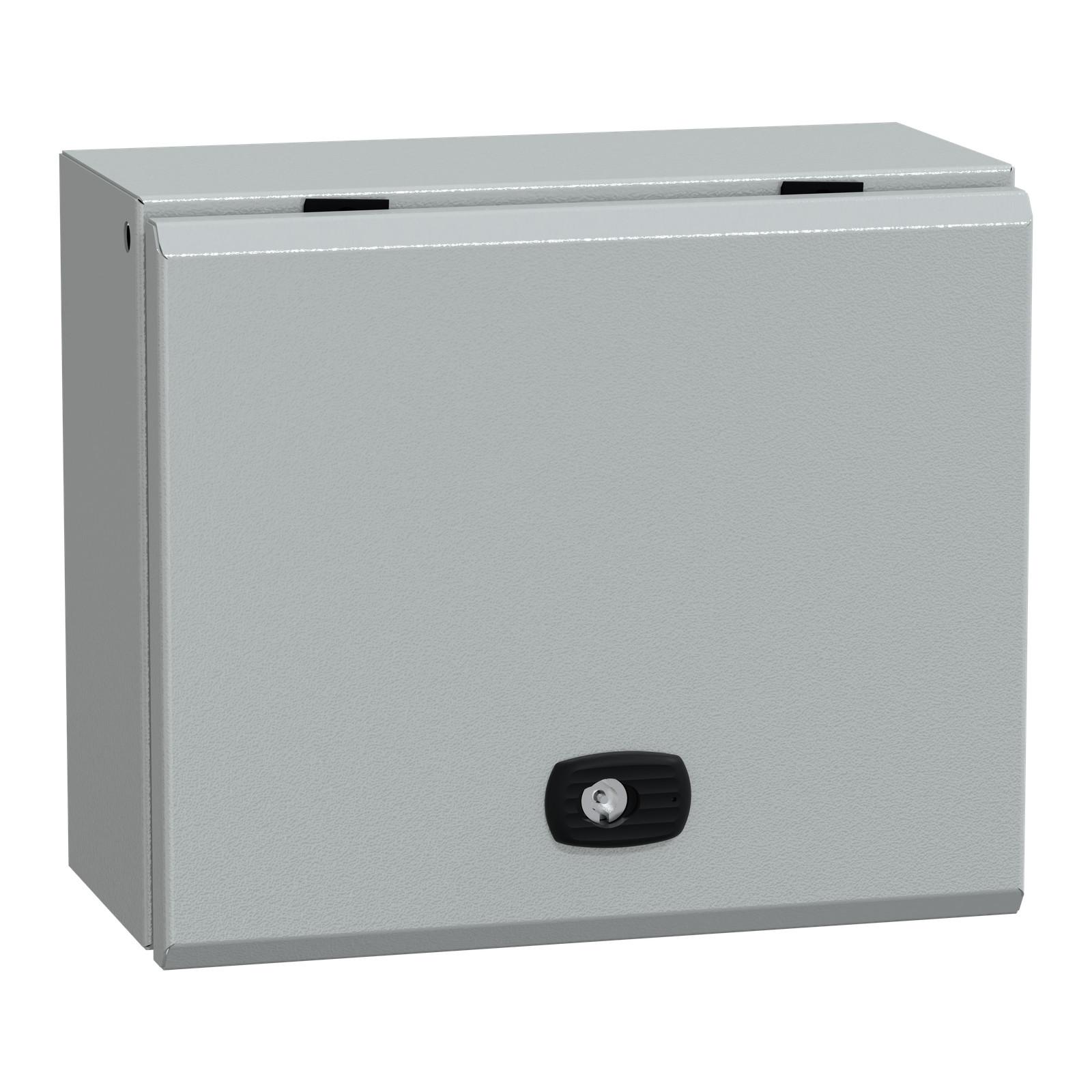Spacial S3DB . H250xW300xD150. IP66, IK10, RAL7035. No