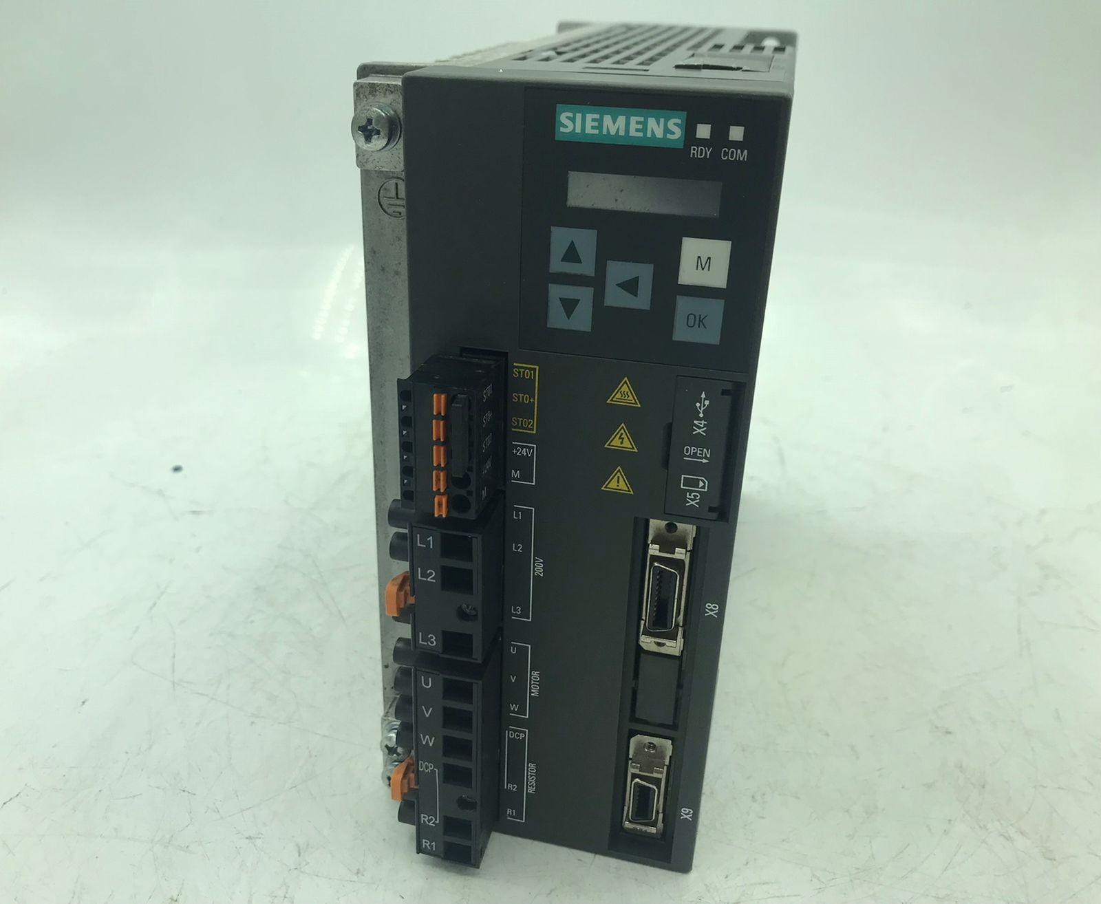 SINAMICS V90 PROFINET 1/3 AC 200V 0.75kW