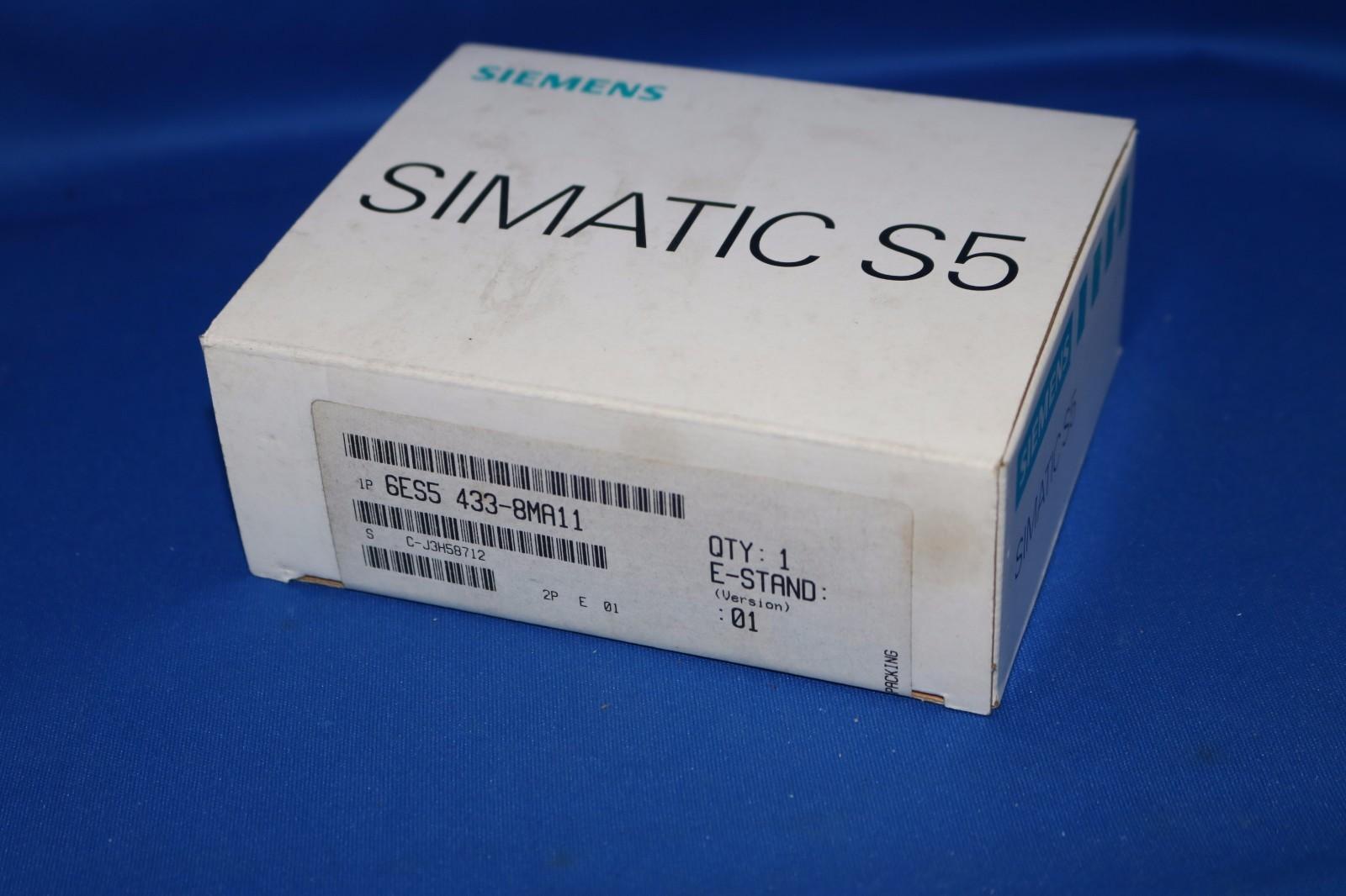 MODULE D'ENTRÉE NUMÉRIQUE SCELLÉ SIMATIC S5 6ES5433-8MA11 6ES5 433-8MA11