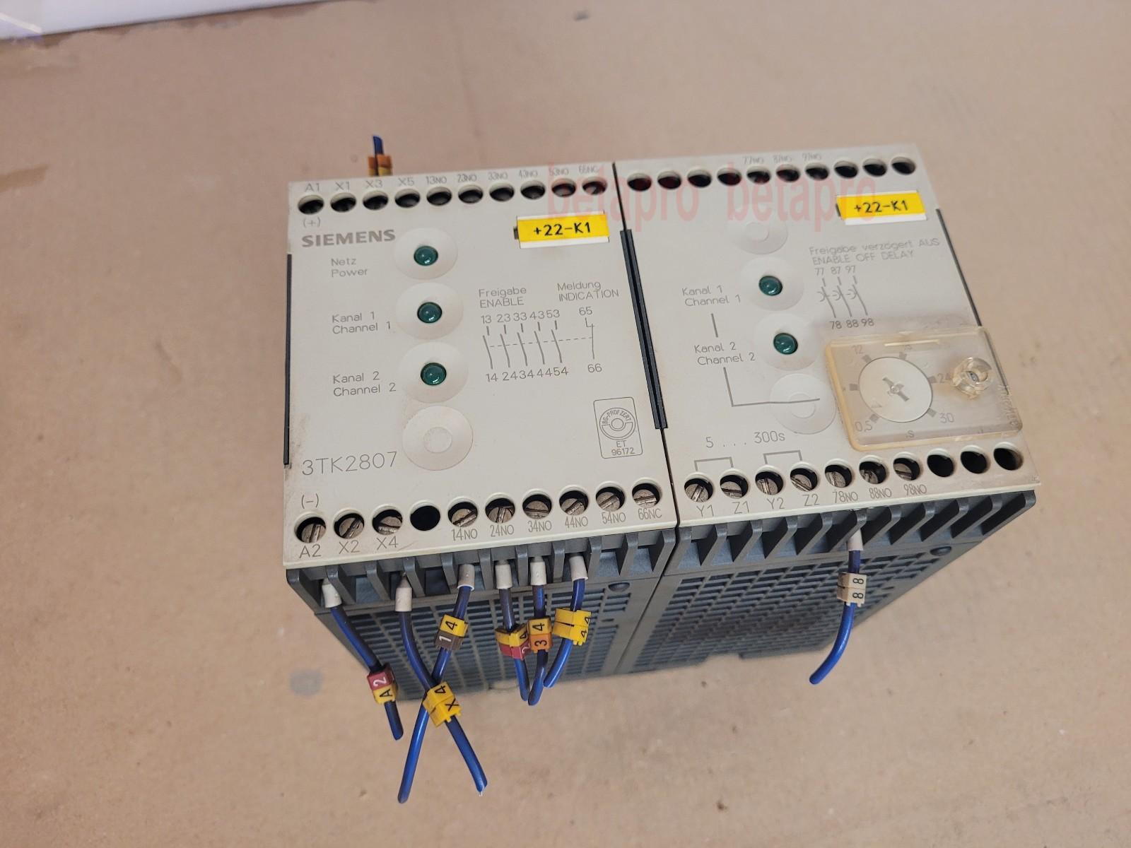 Relais Siemens 3TK2807-0BB4 Sirius 3TK2 807-0BB4