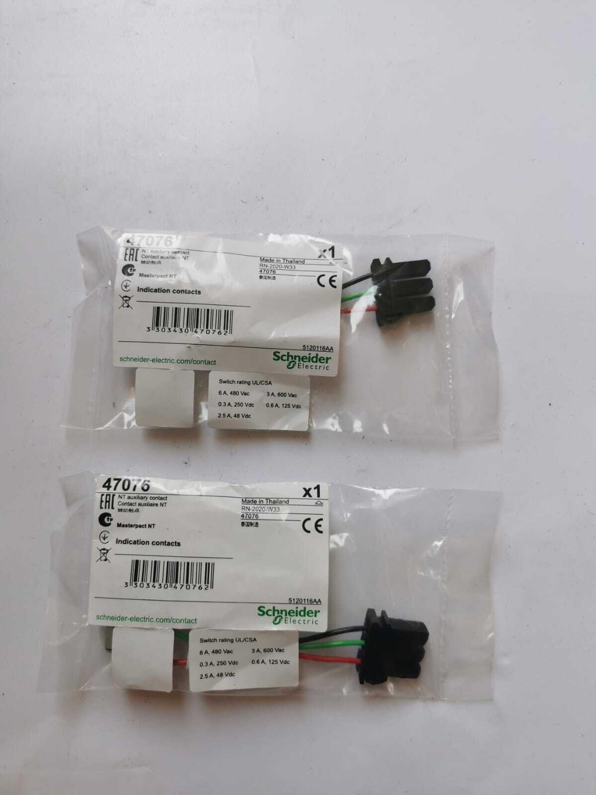 Lot 47076 Auxiliary Contact