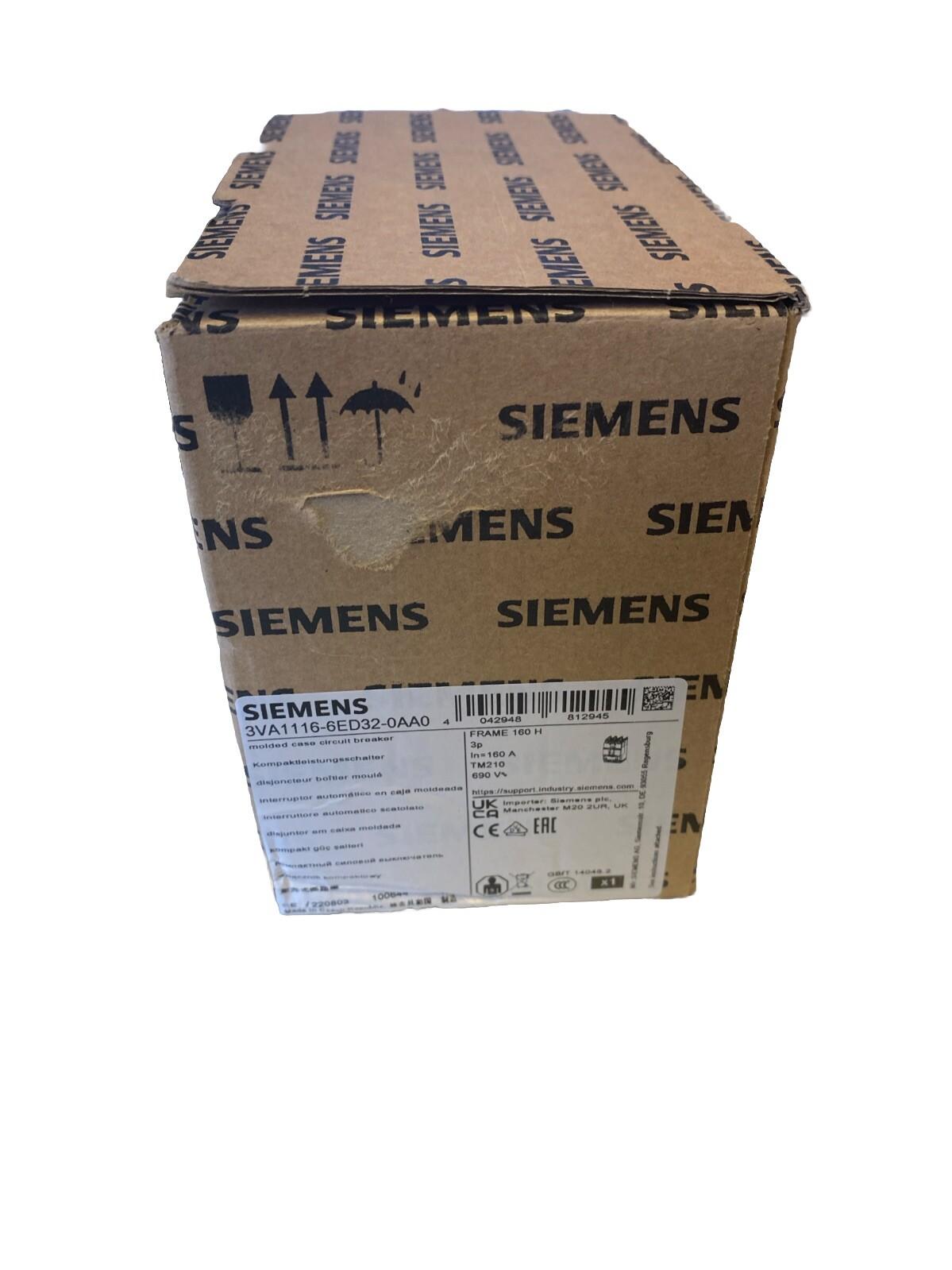 BRKR 3VA11 3P 160A 70KA FTFM NUT