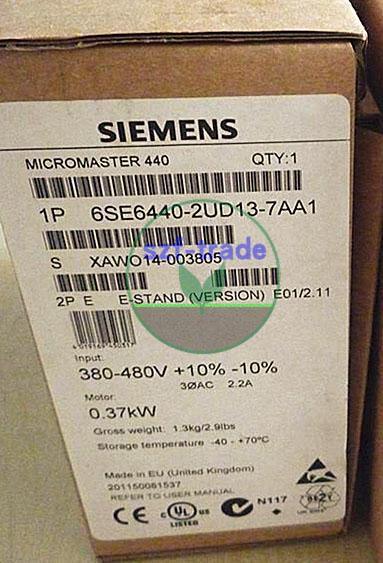INVERTER 6SE6440-2UD13-7AA1 6SE6 440-2UD13-7AA1