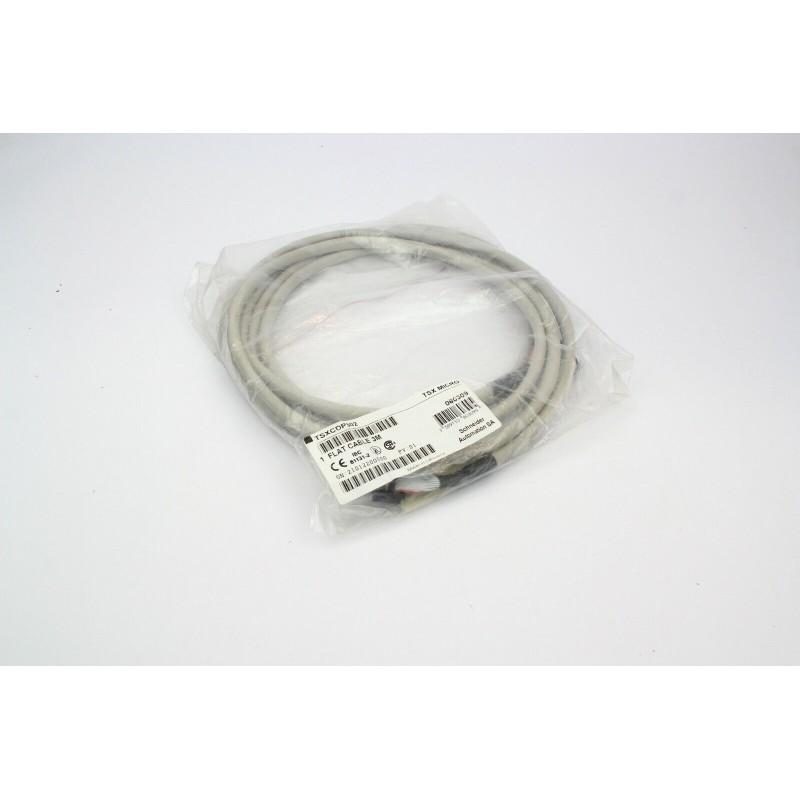 rolled ribbon connecting cable - for I/O module with HE10 connectors - 3 m