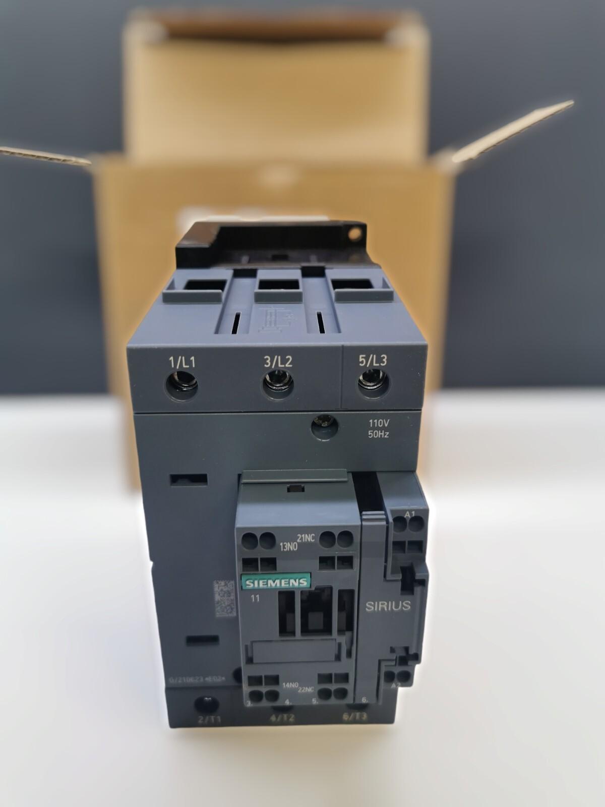 CONTACTOR.AC3:37KW.1NO+1NC.110VAC 50HZ