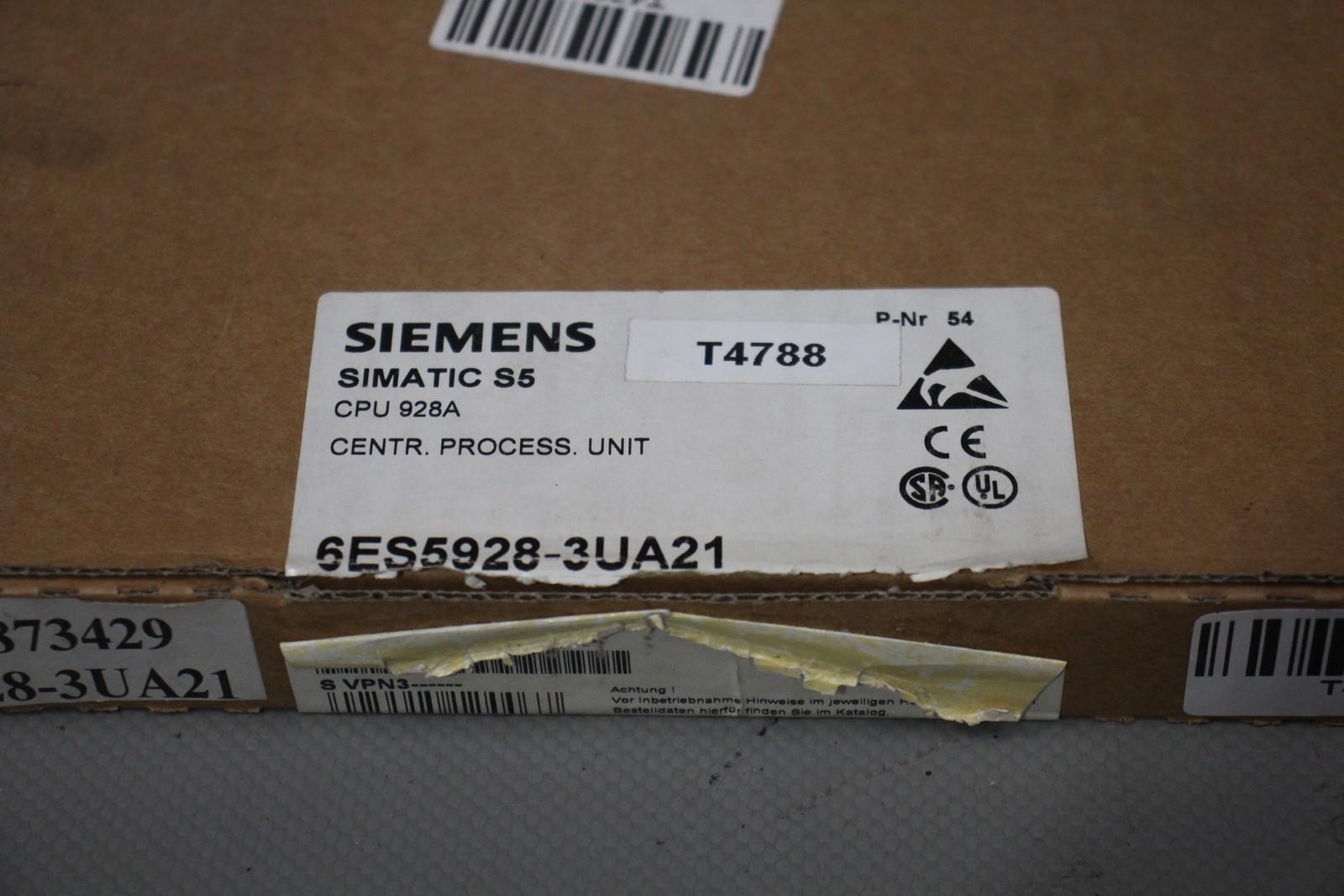 Simatic Ordinateur 928A 6ES5 928-3UA21 E-Stand Inutilisés Ovp