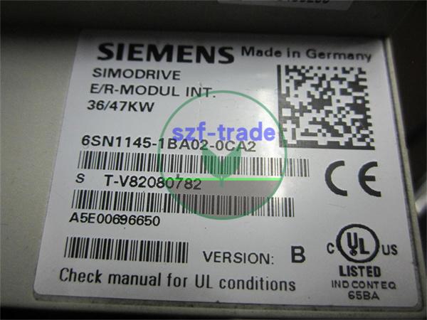 POWER SUPPLY MODULE 6SN1145-1BA02-0CA2 6SN1 145-1BA02-0CA2