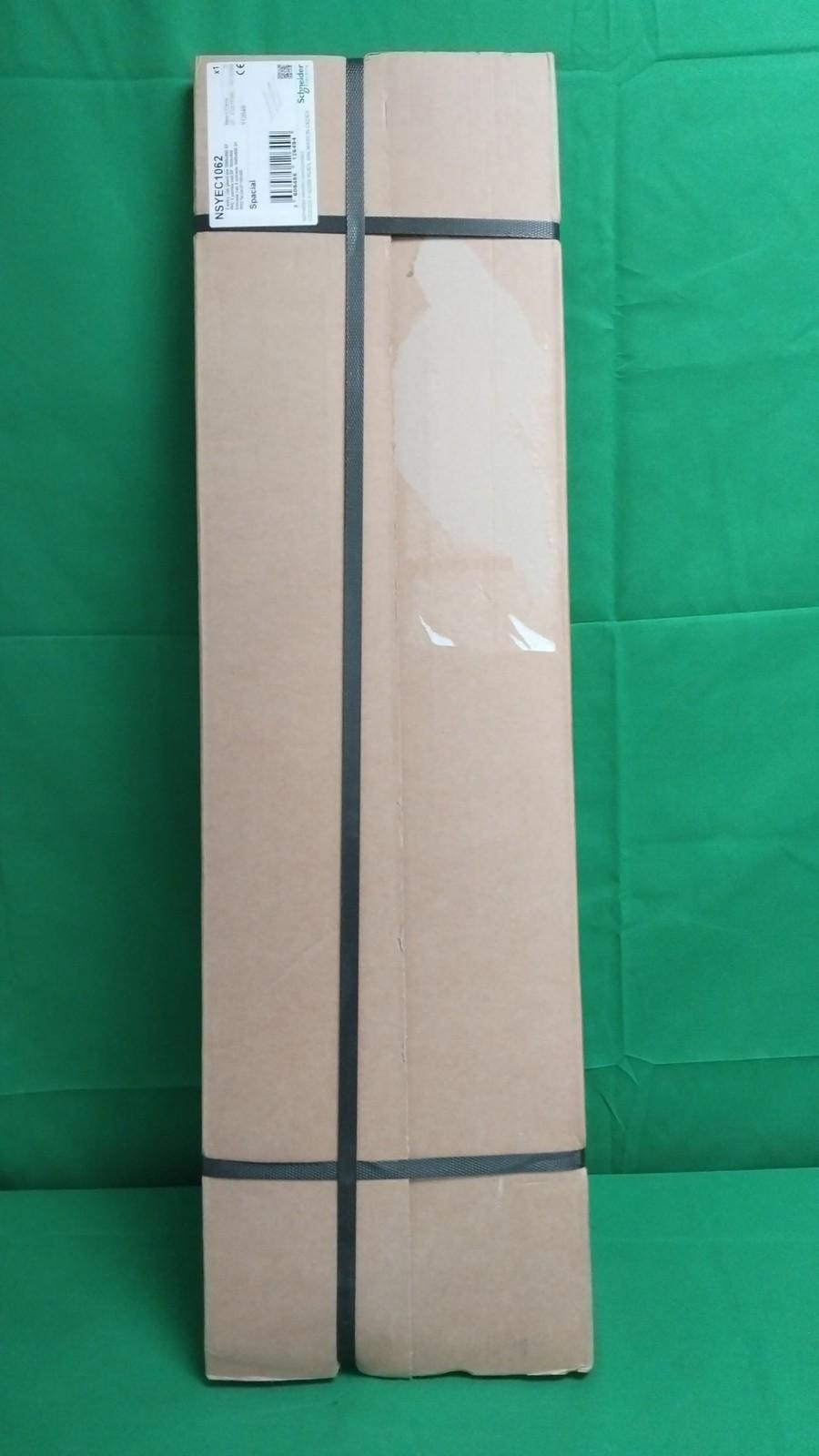 Two entries cable gland plate, PanelSeT SFN, Spacial SF, for electrical enclosure W1000 D600mm, fixed by clips