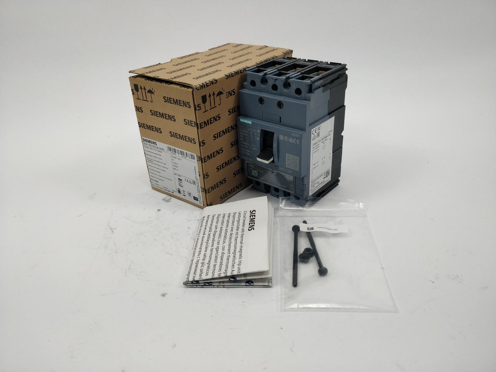 BRKR 3VA11 3P 63A 25KA ATFM BOX
