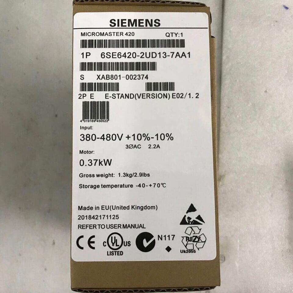 6SE6420-2UD13-7AA1 6SE6 420-2UD13-7AA1 MICROMASTER420 without filter