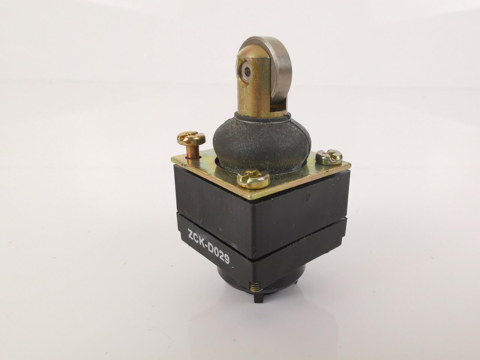 Limit switch head, Limit switches XC Standard, ZCKD, steel roller plunger with boot