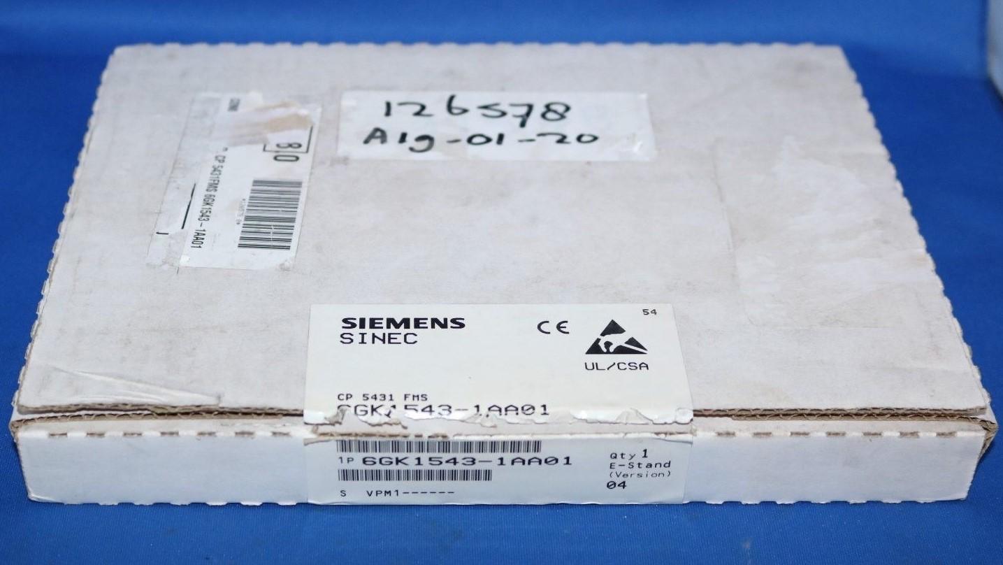 COMME NEUF Processeur de communication Sinec 6GK1543-1AA01 CP 5431 6G...
