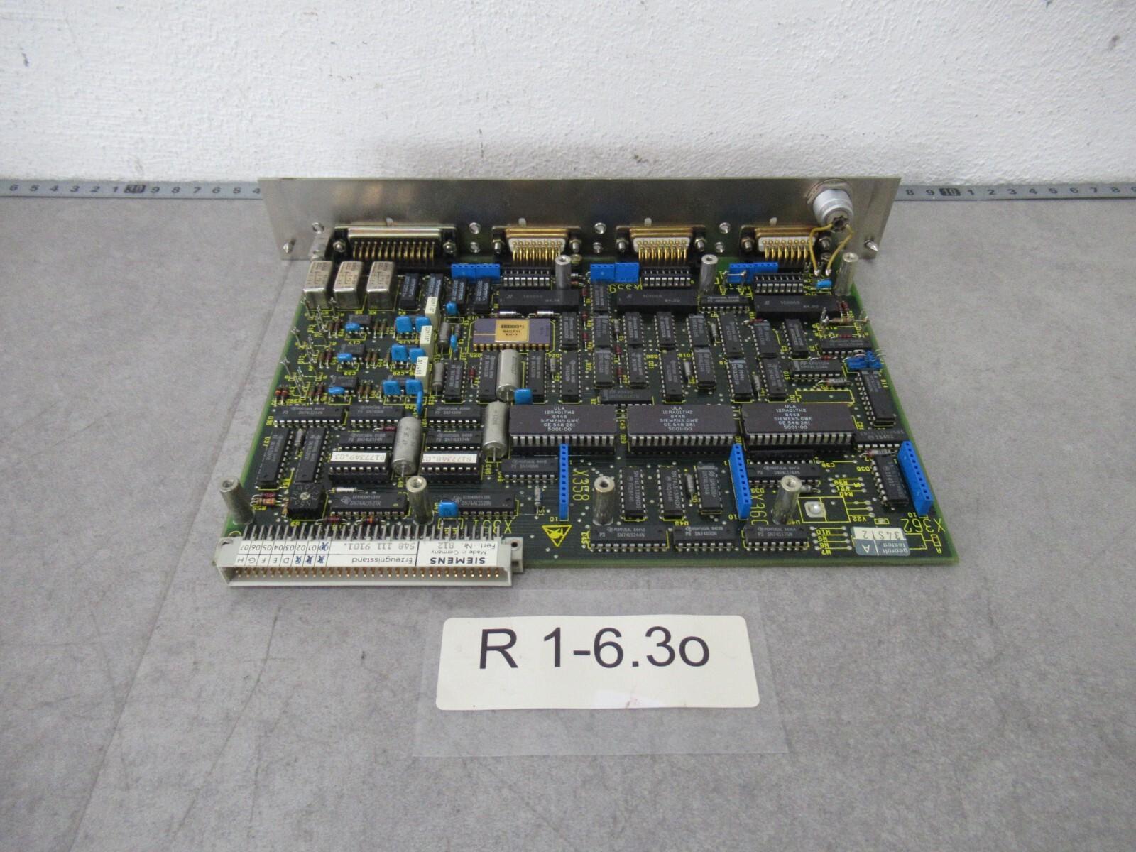 6FX1 111-1AA01 Module De Contrôle En Très Bon État