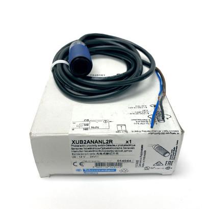 Photoelectric sensors XU, XUB, receiver, Sn 15 m, 12...24 VDC, cable 2 m