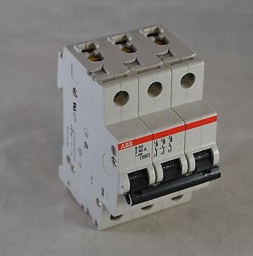 S203-Z40 Miniature Circuit Breaker - 3P - Z - 40 A
