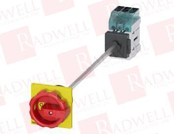 Main switch 3-pole Rated