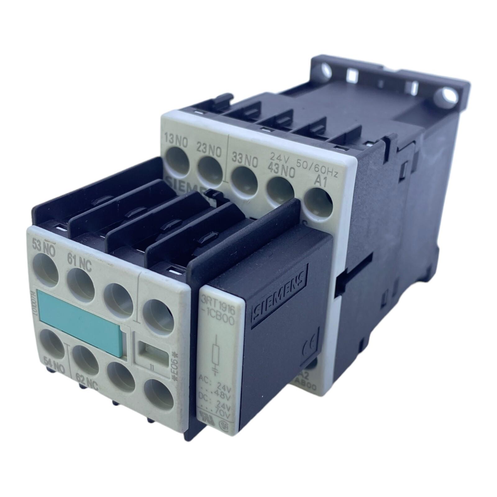 3RH1140-1AB00 Relais D'Aide 3RH1911-1FA11 3RT1916-1CB00 24V 50/60Hz