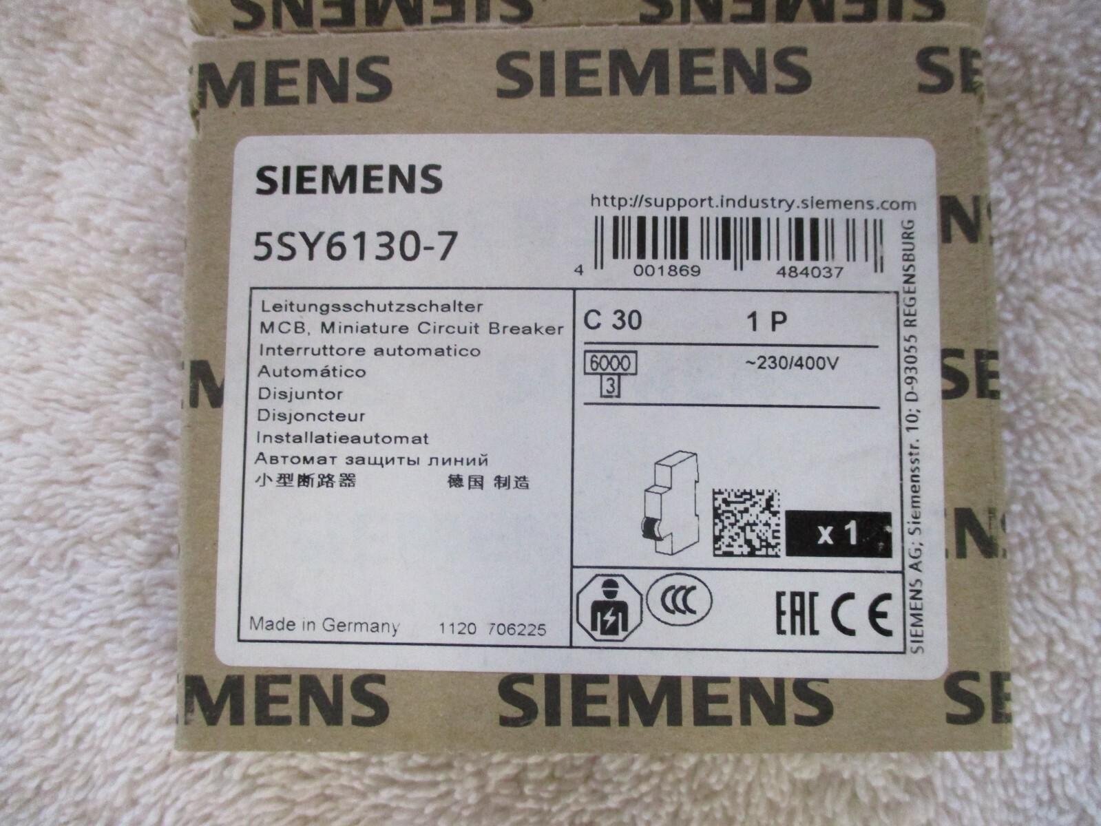 SUP PTOR 5SY6 1P 240V 30A 7.5K C-TRIP