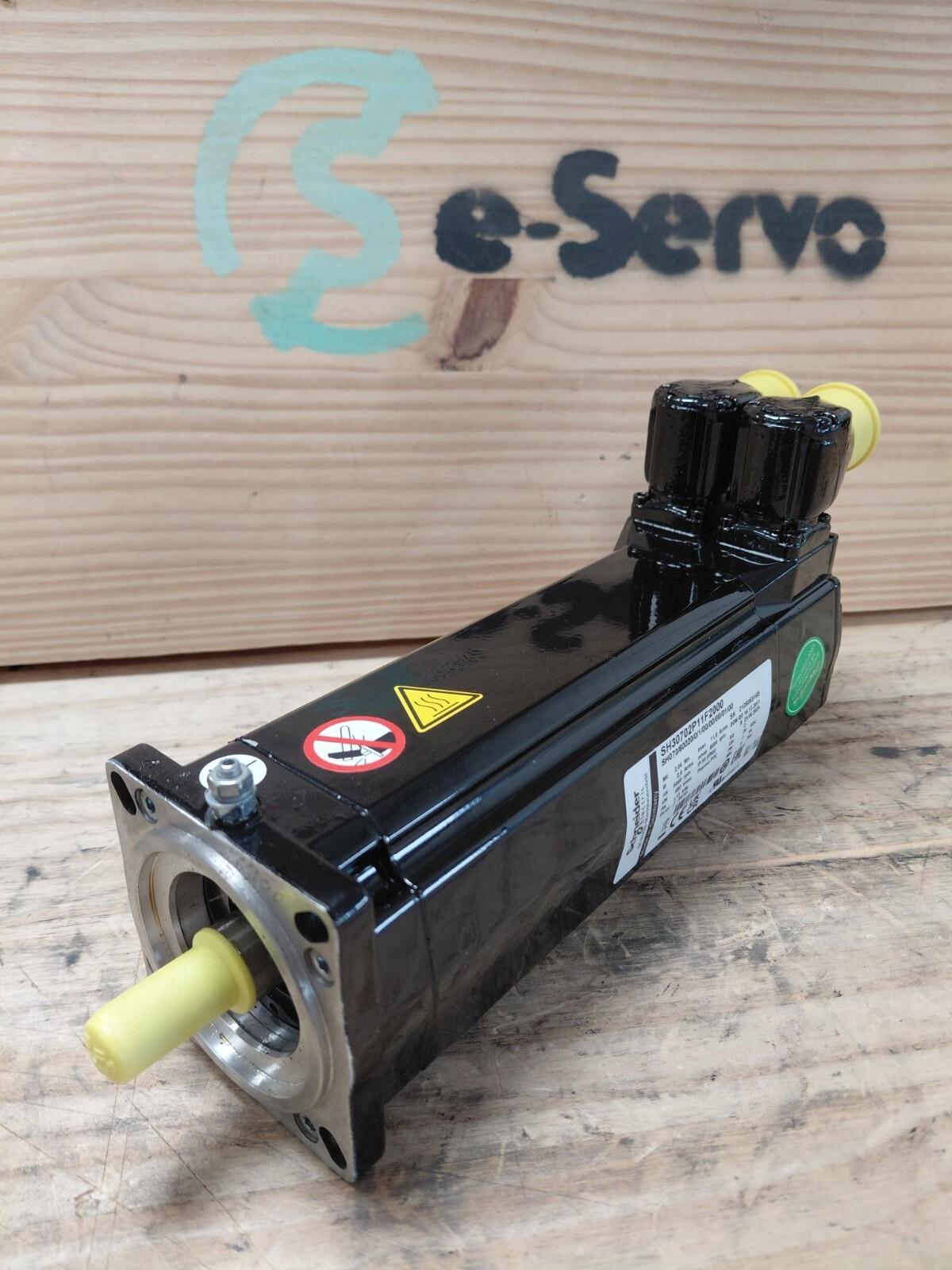 servo motor SH3 070, 2,04Nm,key, single, brake, 90°conn, IP54, IP65, 8k RPM