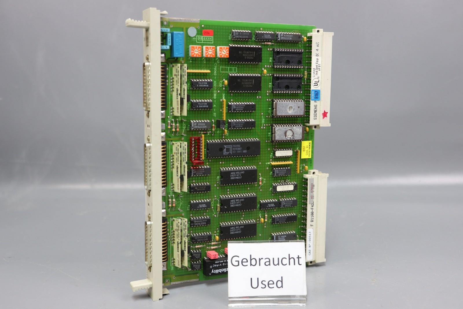 Simatic S5 6ES5 512-5BC21 Connexion 6ES5512-5BC21 E-Stand Usé