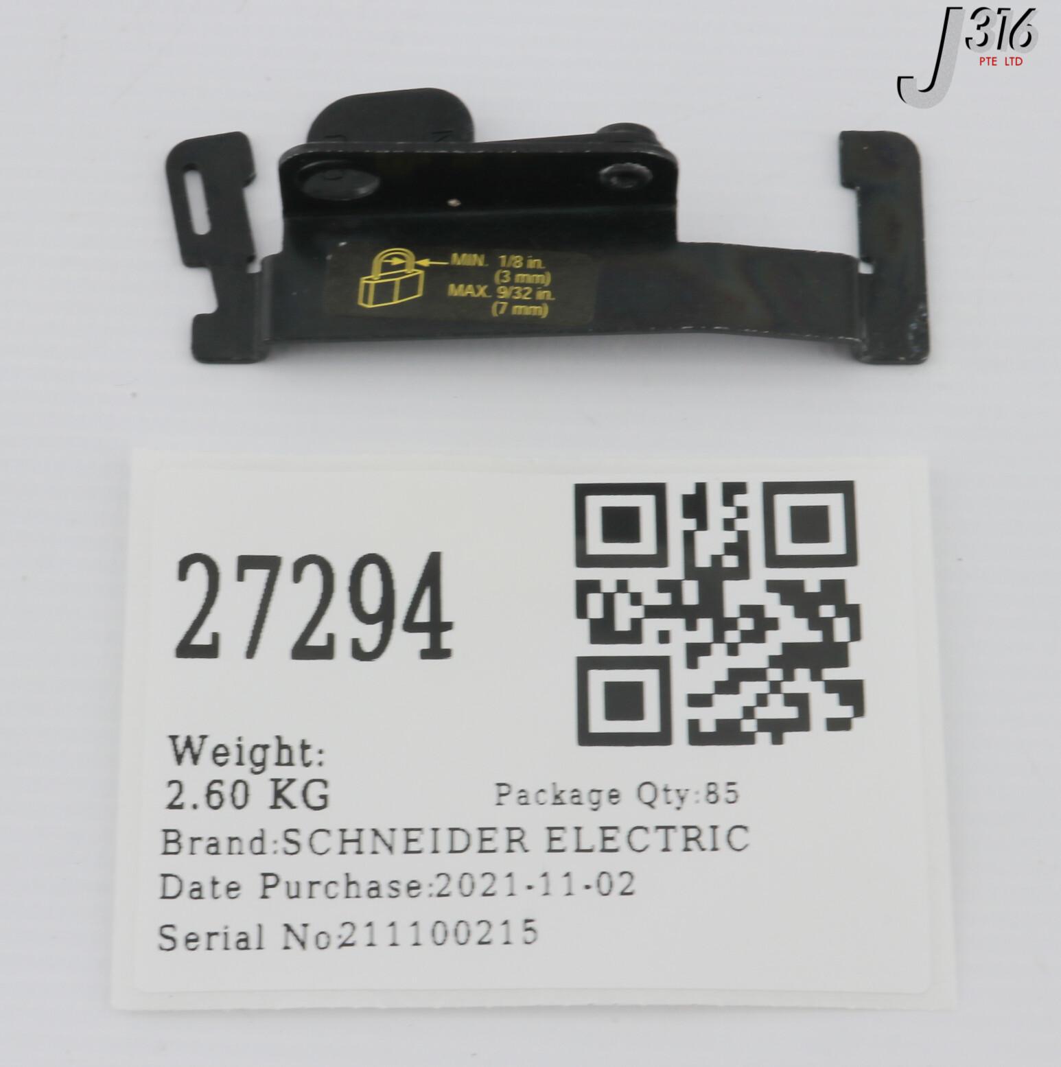 QOU Circuit Breaker Padlock, 2P or 3P, Low A, OFF Position Only