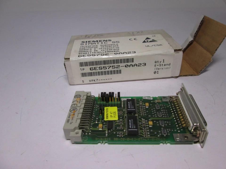 SIMATIC 6ES5 752-0AA23 module interface