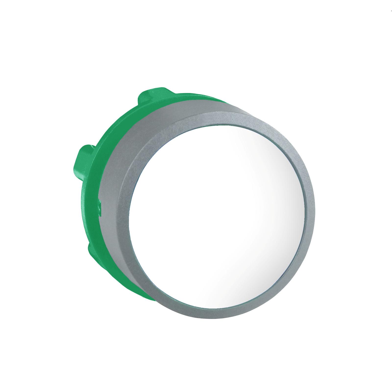 Head for non illuminated push button, Harmony XB5, white flush, 22mm, spring return, unmarked