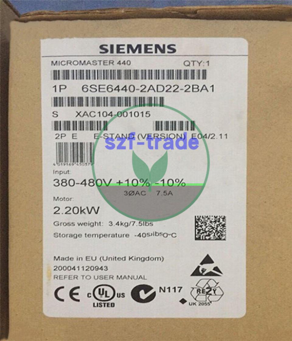 Eins 6SE6440-2AD22-2BA1 6SE6 440-2AD22-2BA1