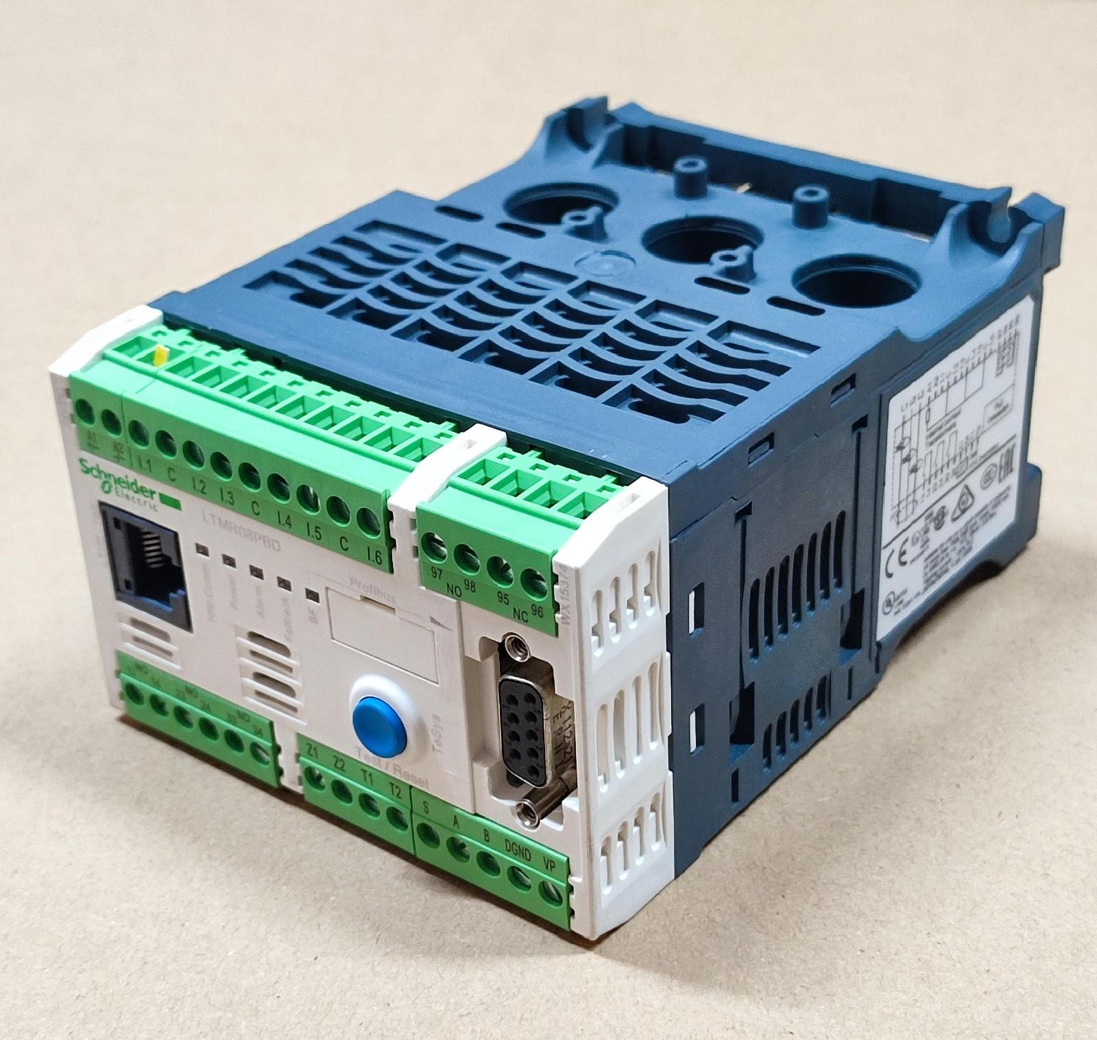 Motor Management, TeSys T, motor controller, Profibus DP, 6 logic inputs, 3 relay logic outputs, 0.4 to 8A, 24VDC