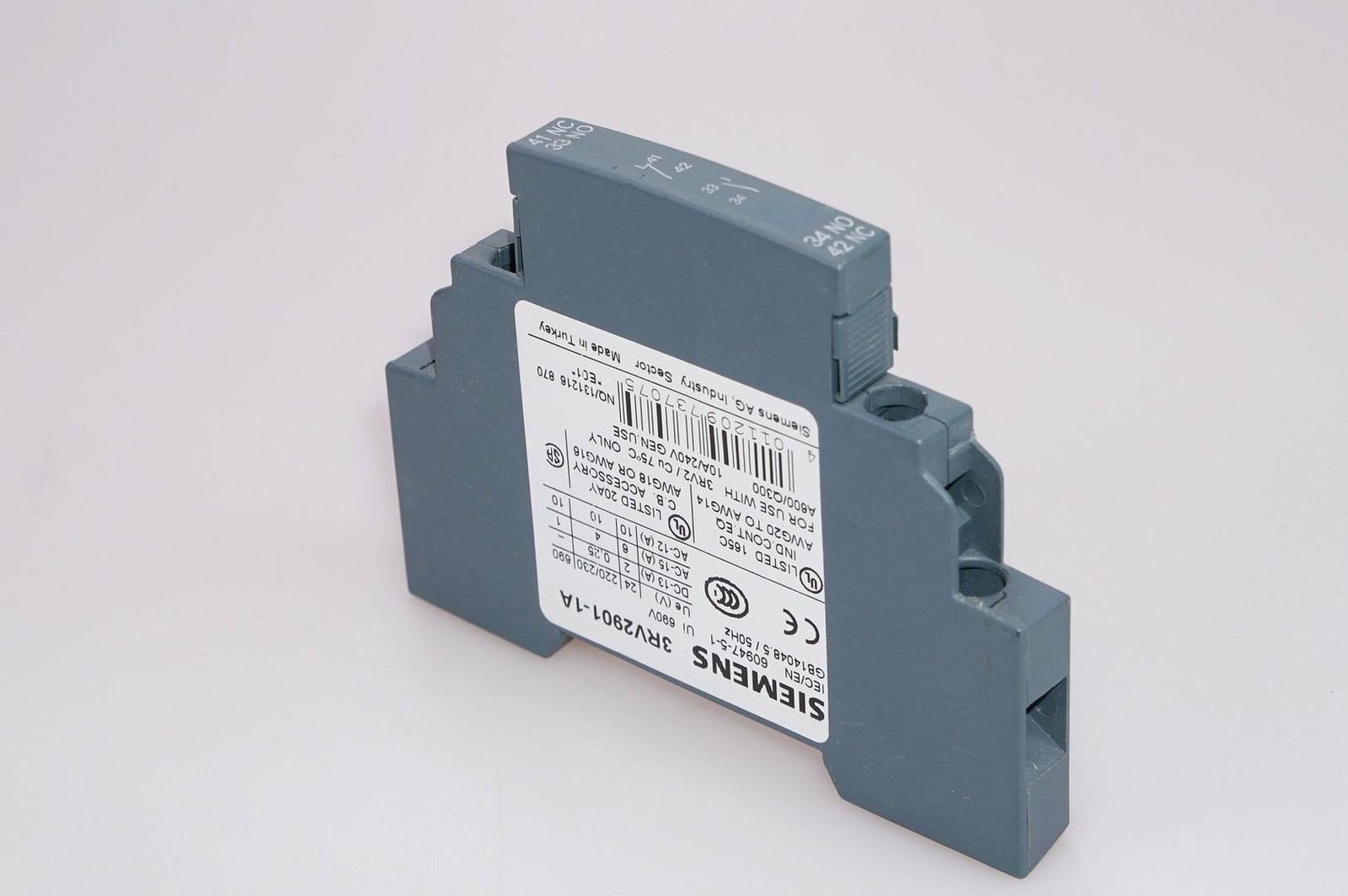 LATERAL AUXILIARY SWITCH 1NO+1NC SCREW