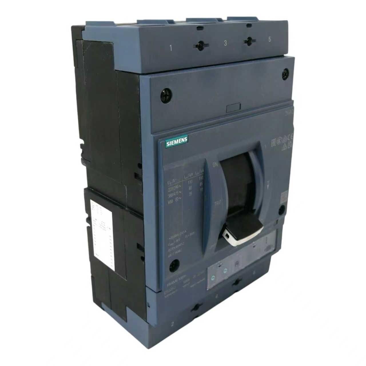 BRKR 3VA25 3P 1000A 55KA ETU3-LI NUT