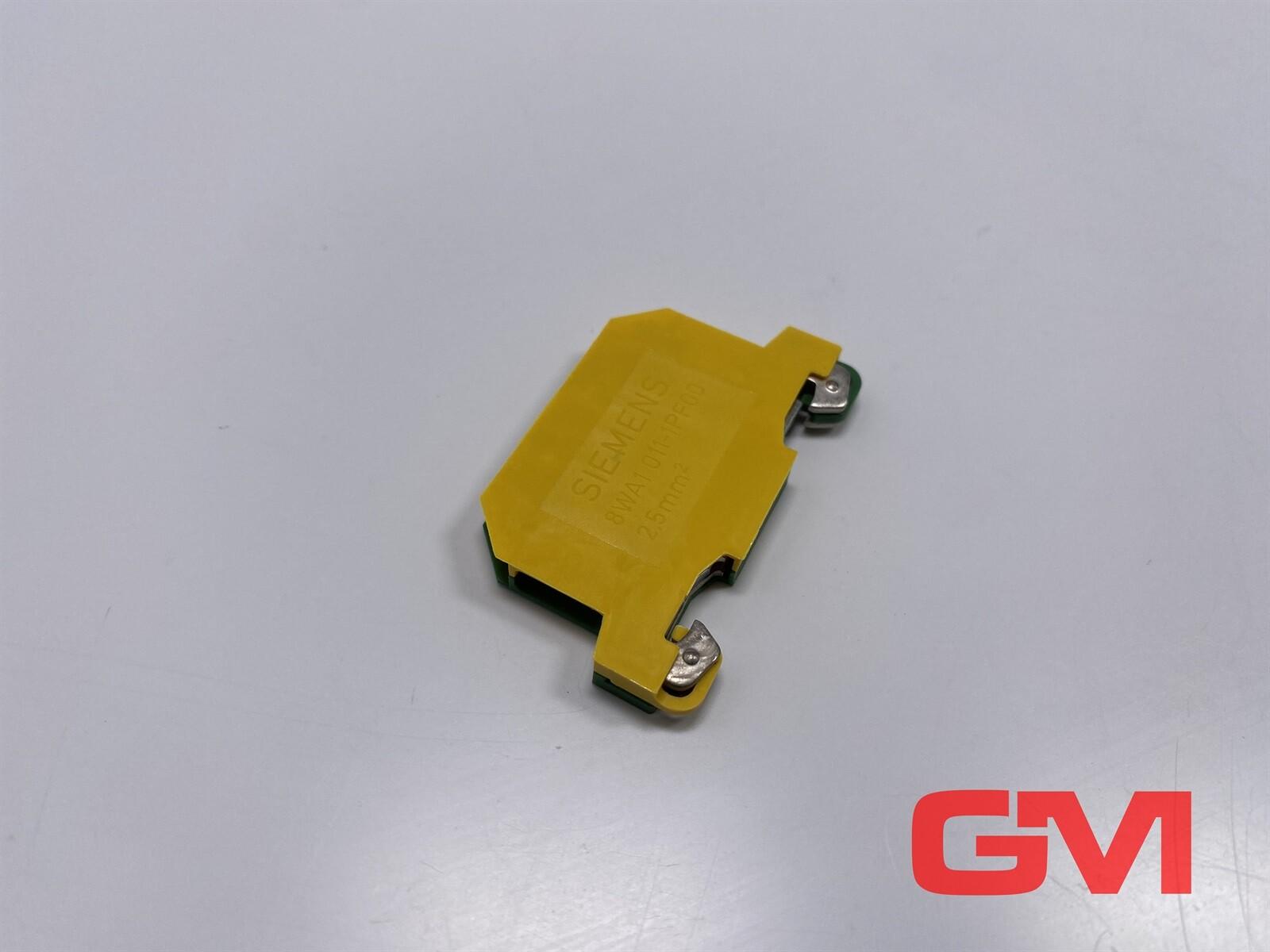 TERM BLOCK, SCREW, GROUND, 2.5, GREEN/YELLOW